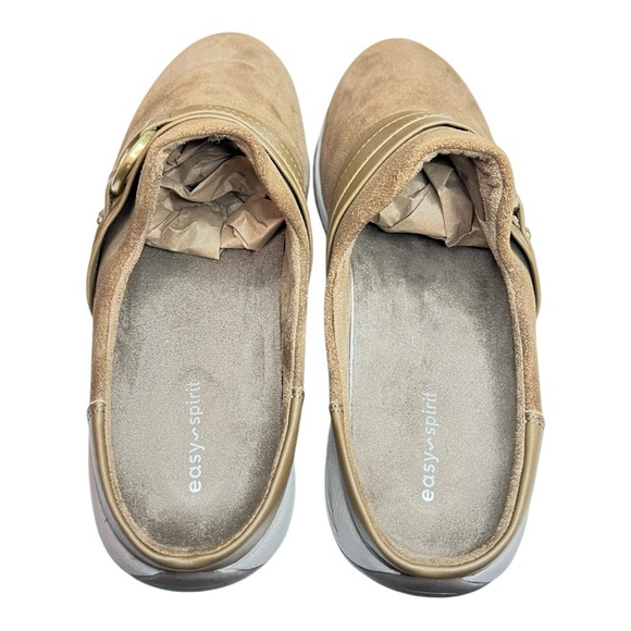 Easy Spirit Women's Eleena Mule Suede Tan Mule Size 11 Preowned Great Condition - Picture 7 of 9